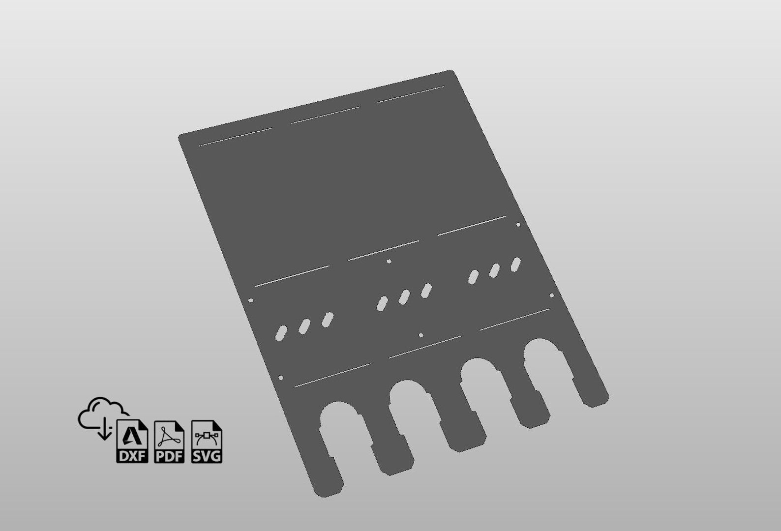 Cordless Drill Storage Rack, DXF Files for Plasma, Garage, Workshop ...