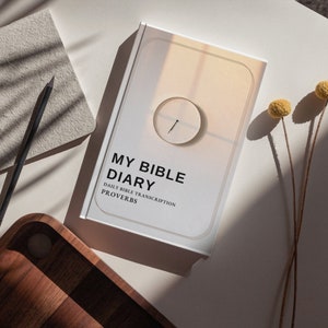 Bible Transcription, PROVERBS , Printable Bible Diary Note, Daily Bible Journal, Digital Download, Simply Instant Download