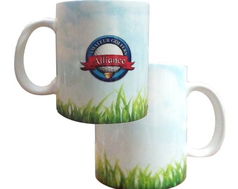 Custom Sublimation Printed Coffee Mug 11oz. -  Full Wrap