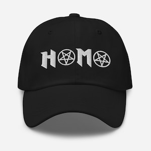 HOMO witch embroidery dad hat
