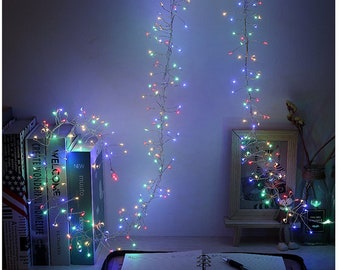 Fairy String Light Firecrackers for Bedroom Accessory, Folklore Light Gift Garland Indoor Outdoor DIY Guirlande Luminense