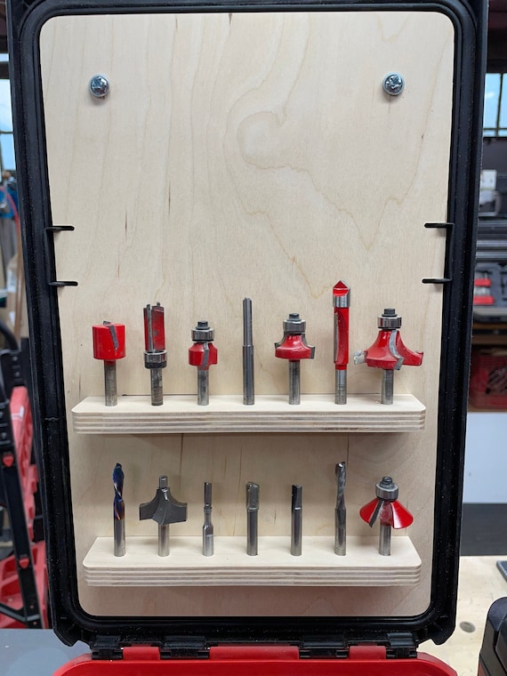 Router Bit Storage Etsy