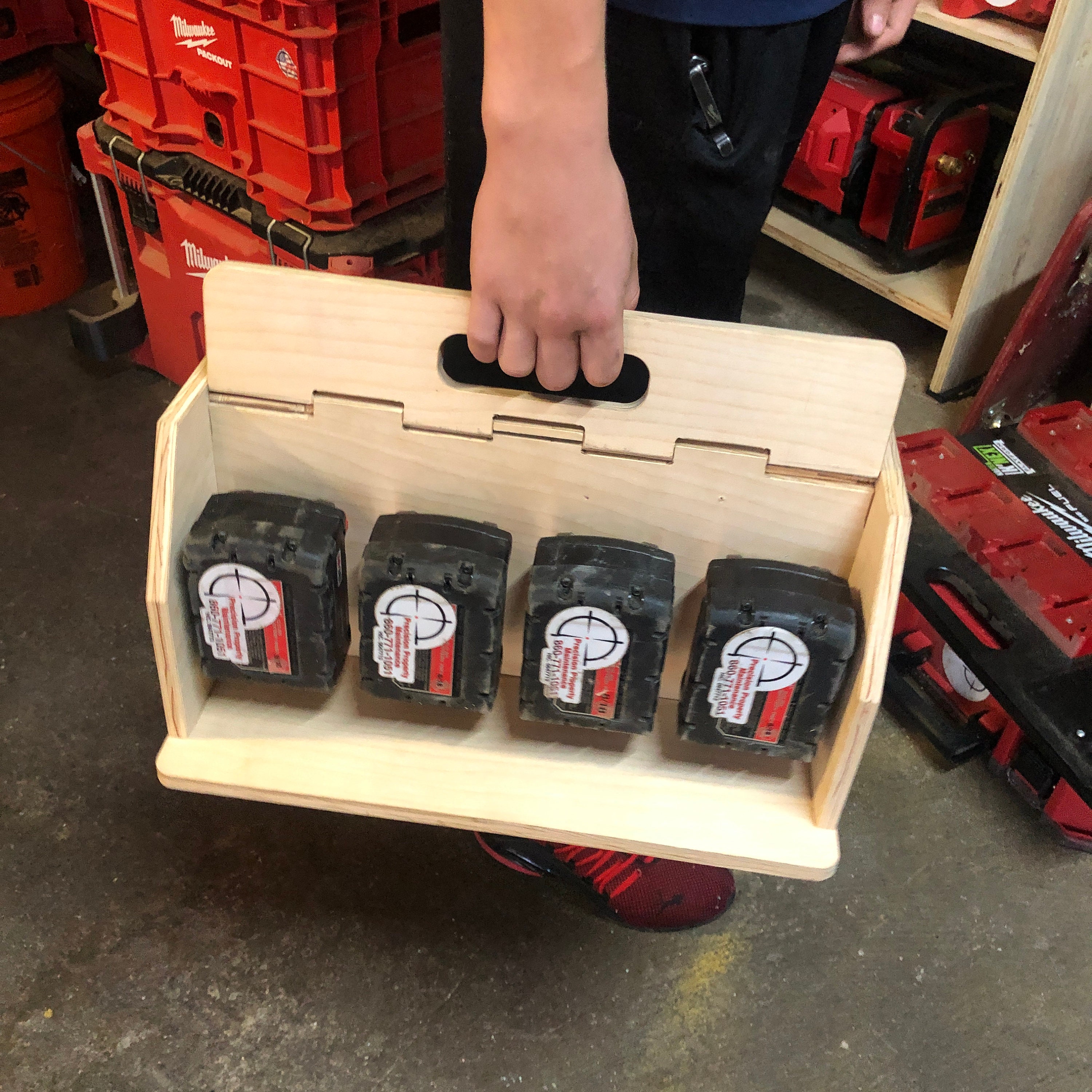 Packing Battery Carrier Etsy