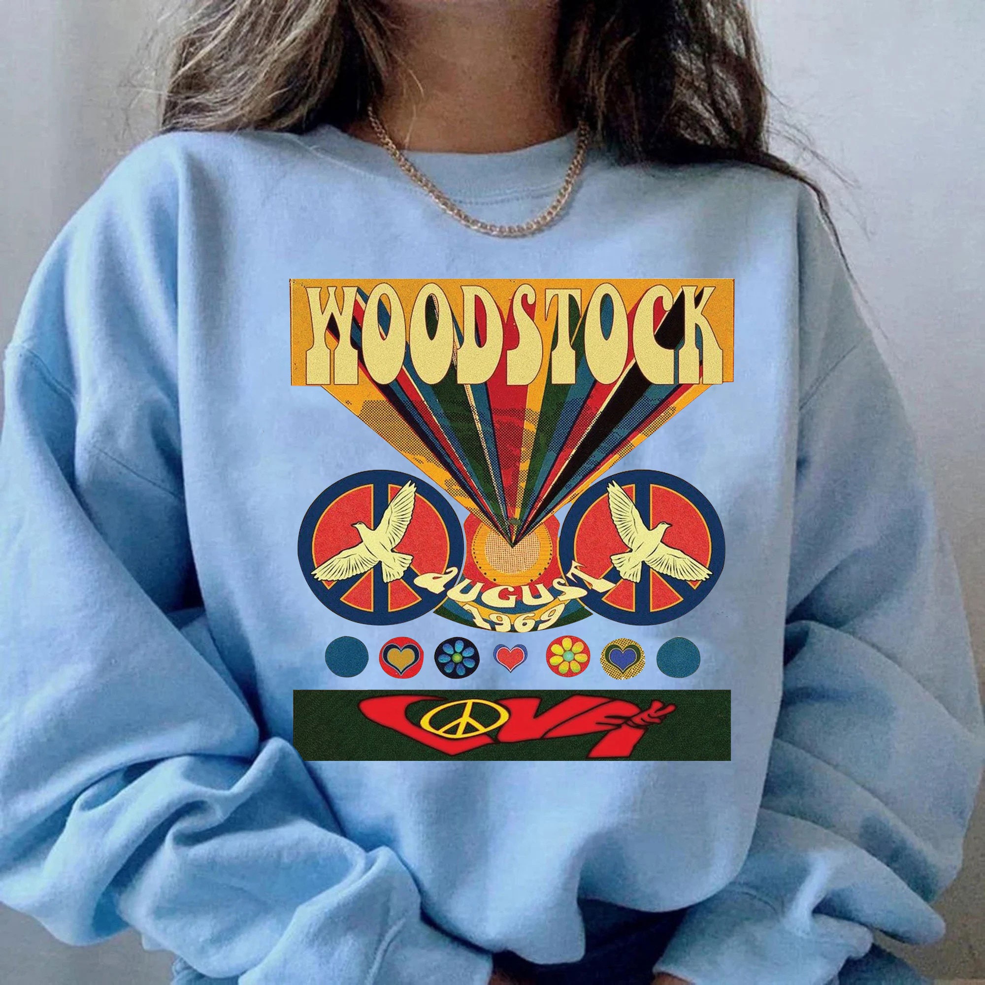 Discover Woodstock 1969, Woodstock 1969 shirt, Shirt, Vintage Style sweatshirt