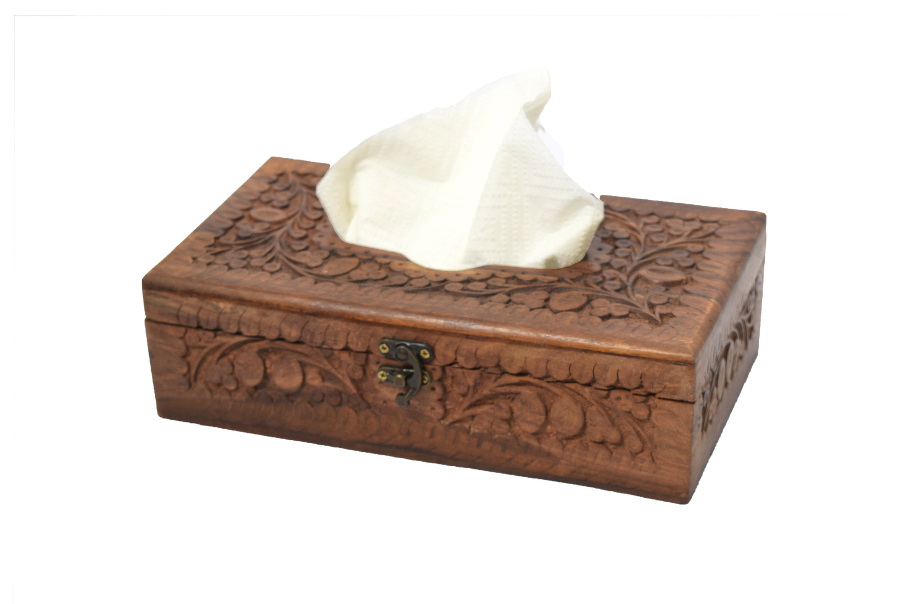 Rectangular Tissue Box Covers / Handmade Wooden Tissue Box Etsy