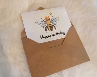 Pack of 5 seeded Birthday Cards