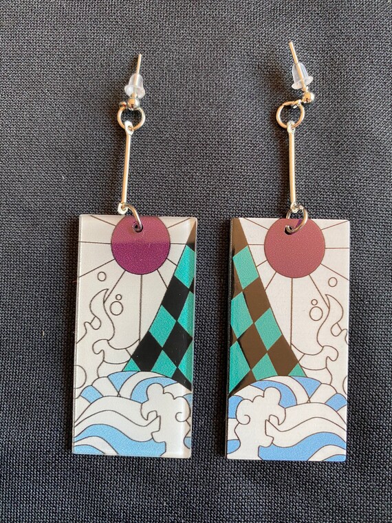 Buy Hanafuda Anime Earrings Cosplay Earrings Online in India - Etsy Buy Hanafuda Anime Earrings Cosplay Earrings Online in India - Etsy