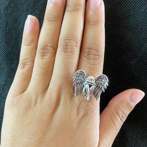 Fairy Ring | Angel Ring | Antique Silver Ring