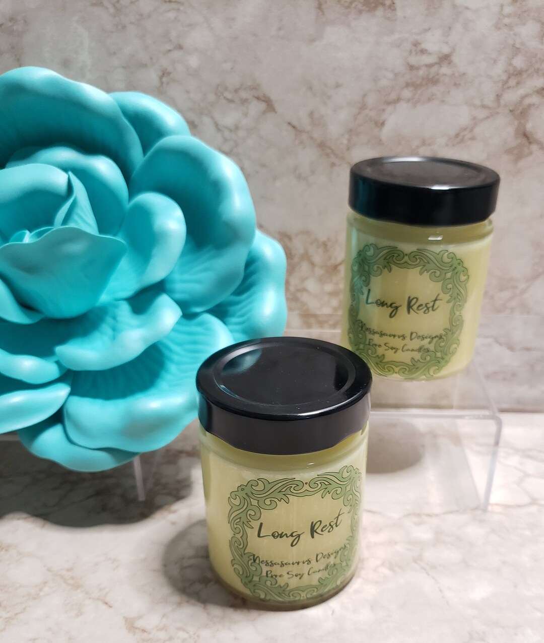 Long Rest Candle Candle Handmade Candle Custom Candles Etsy.de