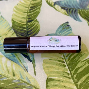 Nourishing Organic Castor - Frankincense Oil Rollerball