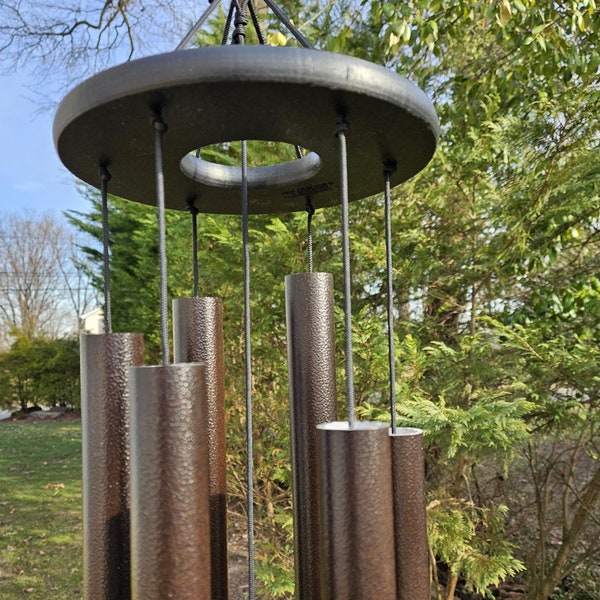 37"-53" Wind Chimes Amish Handmade - Aluminum Tubes - Gifts - Sound Healing - Deep Tone - Outdoor Décor - Wind Bells - Meditation - Nature
