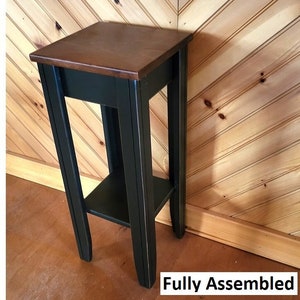 Side table - Fully Assembled - Night Stand - Home Décor - Furniture - Amish Handmade - Amish Furniture - Primitive - Rustic