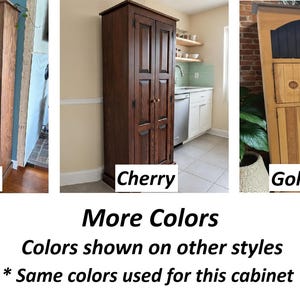 Amish Handmade Bookcase Cabinet - Large Cabinet Hutch- Multipurpose Cabinet Drawers - Farmhouse - Storage - Rustic - Case Goods -Home Decor image 11