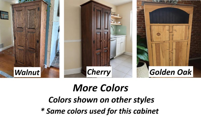 Amish Handmade Bookcase Cabinet - Large Cabinet Hutch- Multipurpose Cabinet Drawers - Farmhouse - Storage - Rustic - Case Goods -Home Decor image 11