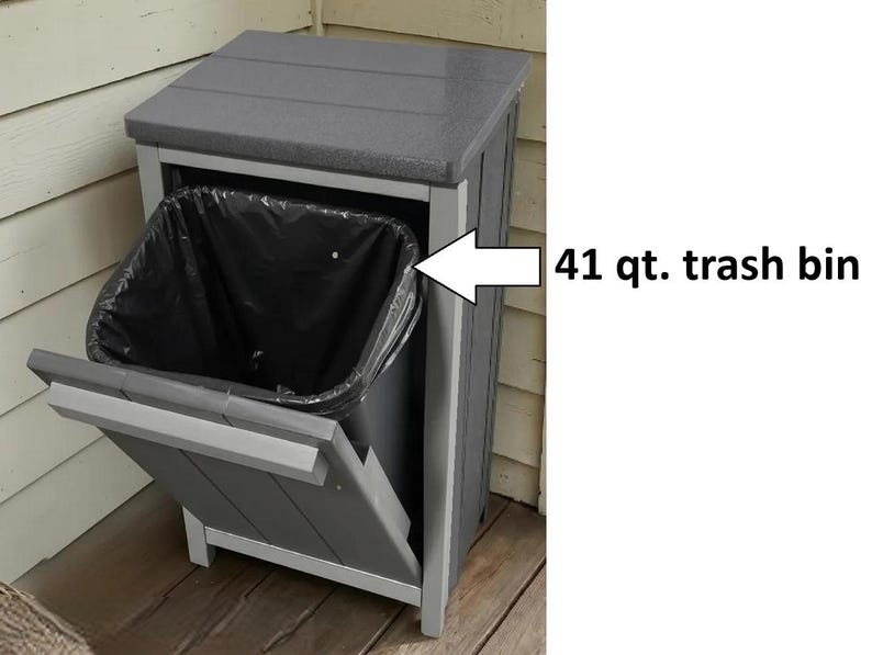 AmishArtisan Tilt-Out Trash Bin - Thumbnail 2