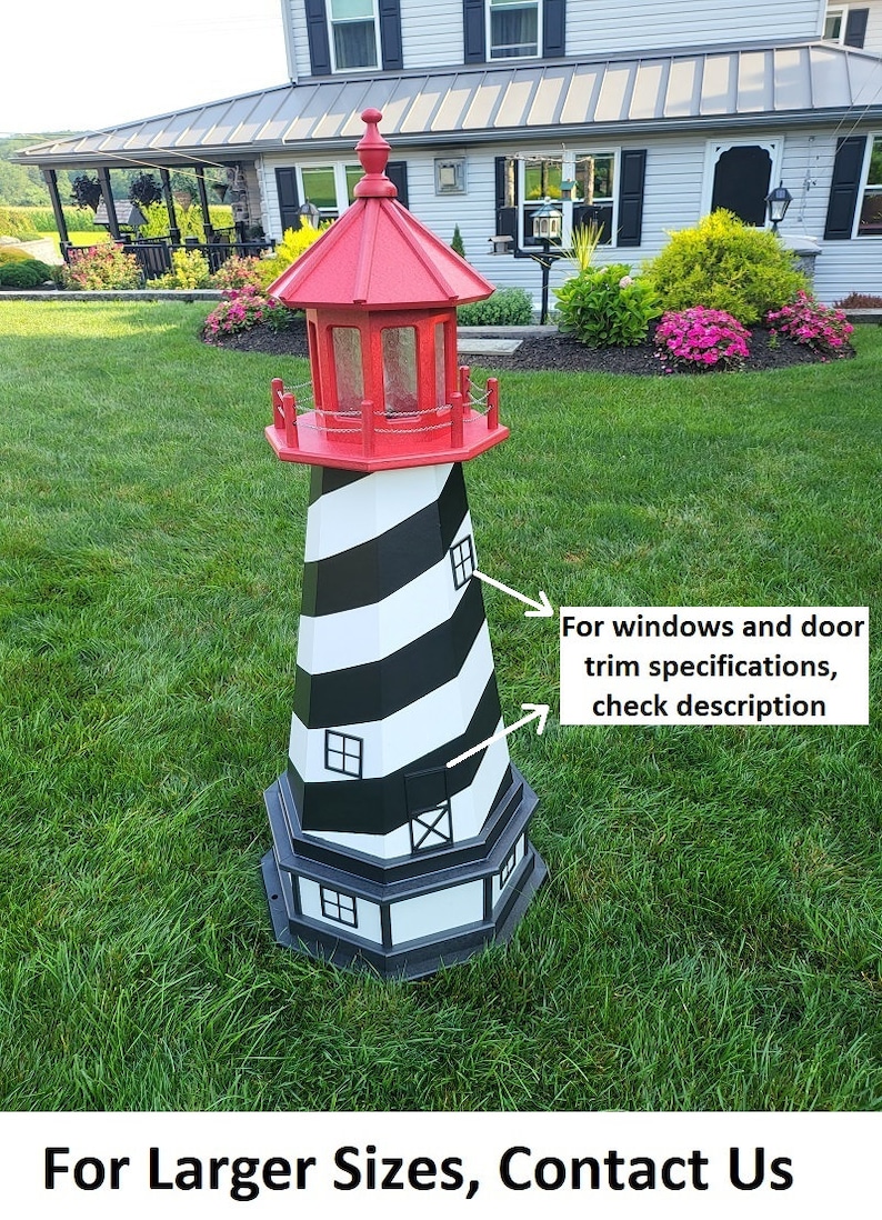 AmishArtisan St. Augustine Lighthouse Replica - Thumbnail 4
