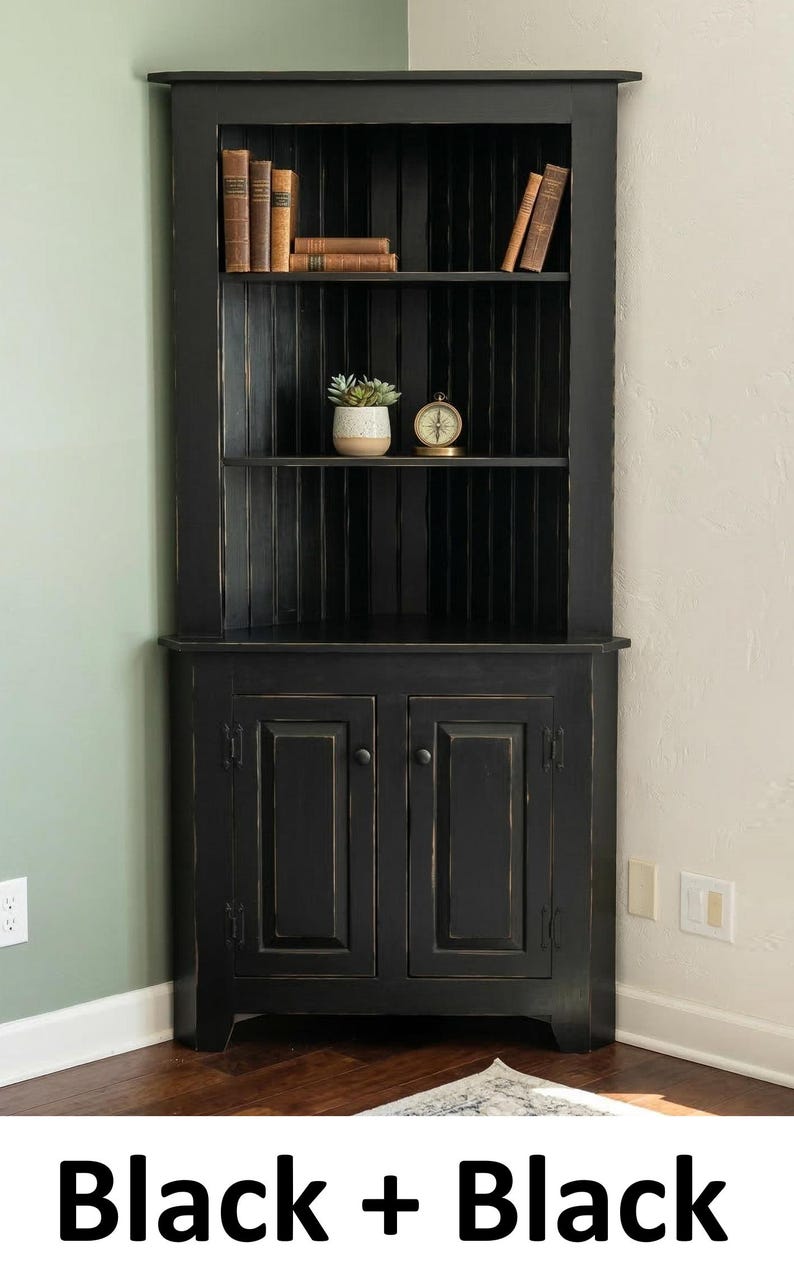 AmishArtisan Corner Cabinet - Thumbnail 5
