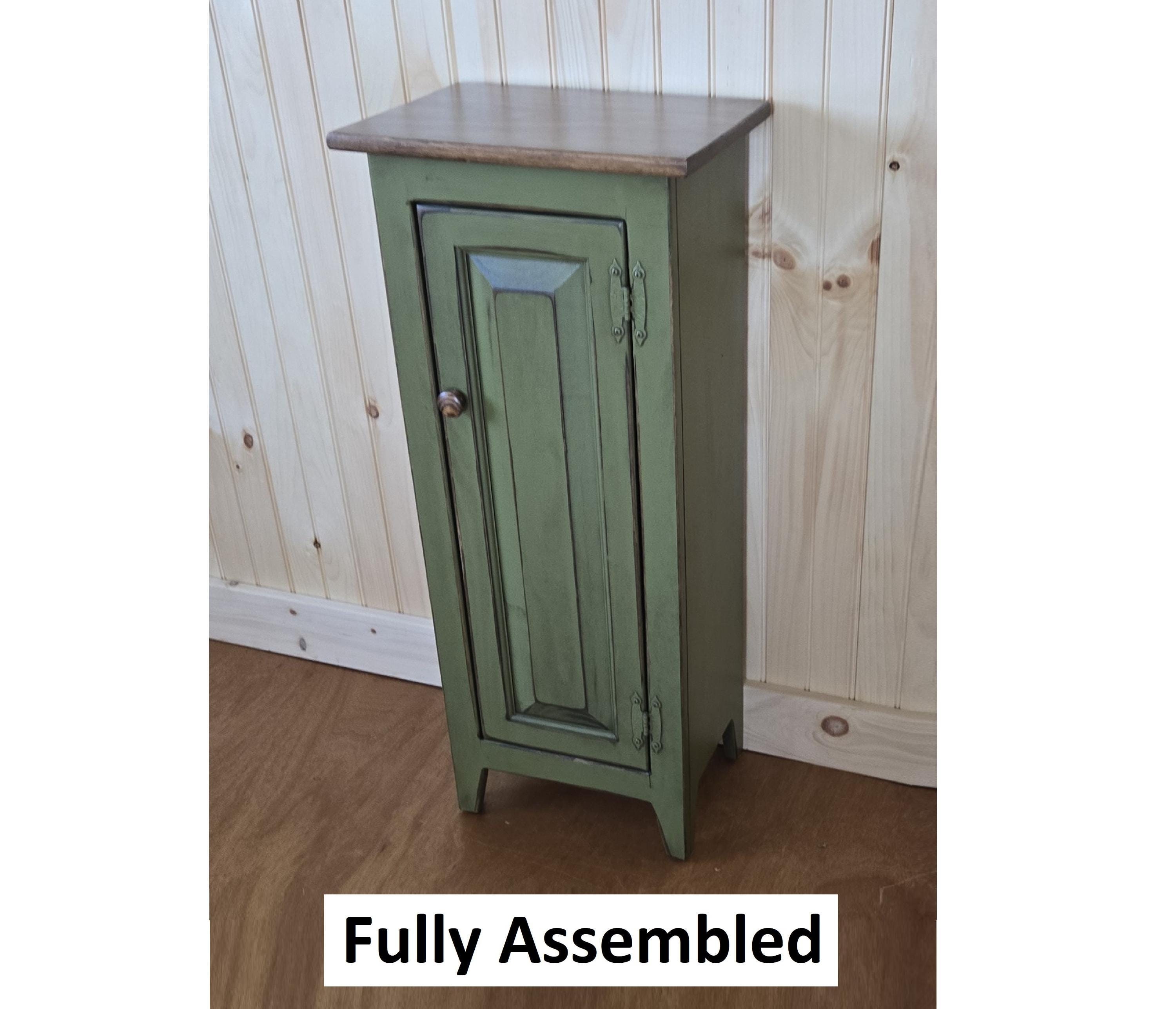 Pantry Cabinet - Amish Furniture - Primitive Jelly Cabinet - Rustic Chimney Cabinet - Home Décor- Amish Handmade- Primitive- Rustic Cupboard