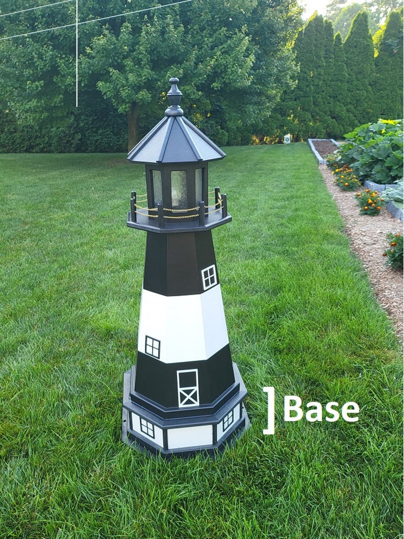 AmishArtisan Tybee Island Solar Lighthouse - Thumbnail 2