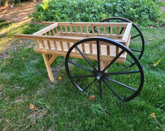 Peddler Cart - Vending Cart - Decorative - Fruit Cart- Amish Handmade - Country Decor- Primitive