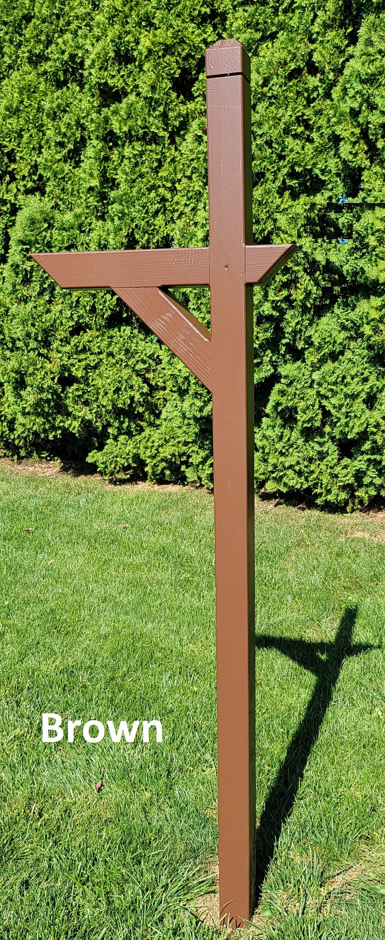 AmishArtisan Southern Pine Mailbox Post