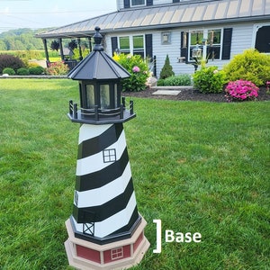 Cape Hatteras Solar Lighthouse Amish Mailbox