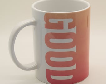 good morning coffee mug