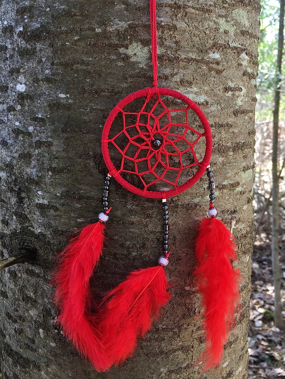 Dream Catcher 3-inch handmade dream sensoramethyst | Etsy