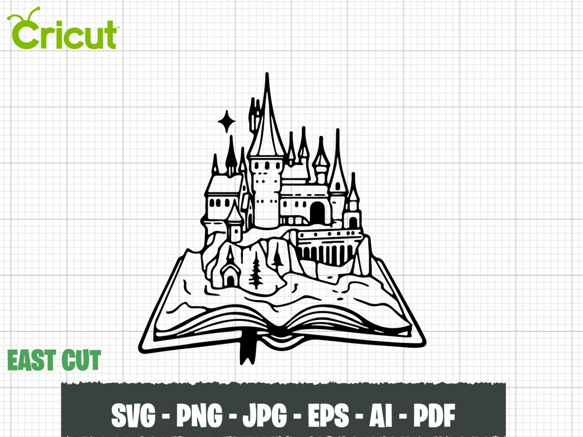 Harry castle Harry Potter svgHarry Pottermagic svg svg for | Etsy