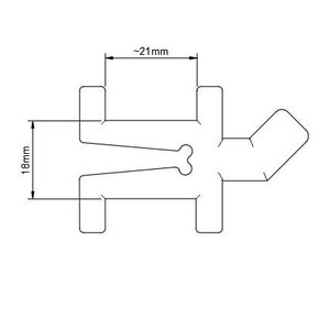 3x crochets porte-serviettes REVE pour radiateurs de salle de bain universels image 10