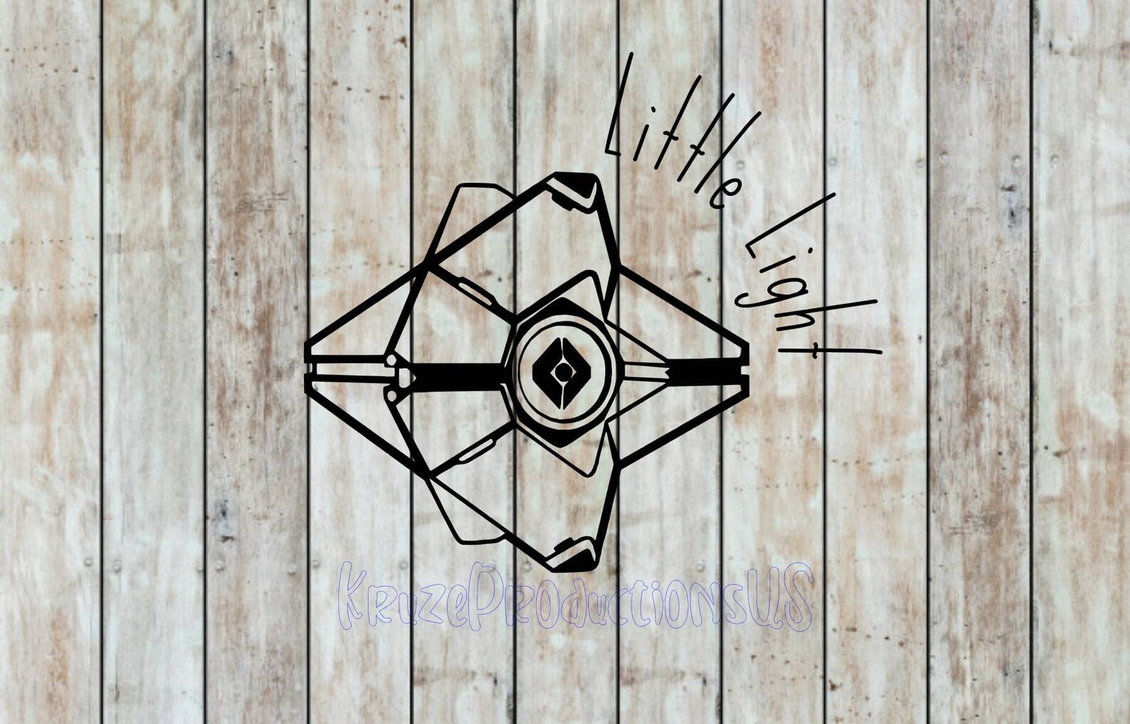 Destiny Ghost Little Light Svg-png-jpeg-pdf | Etsy