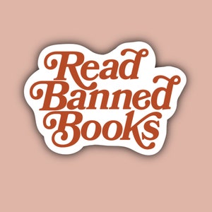Sticker Lire les livres interdits