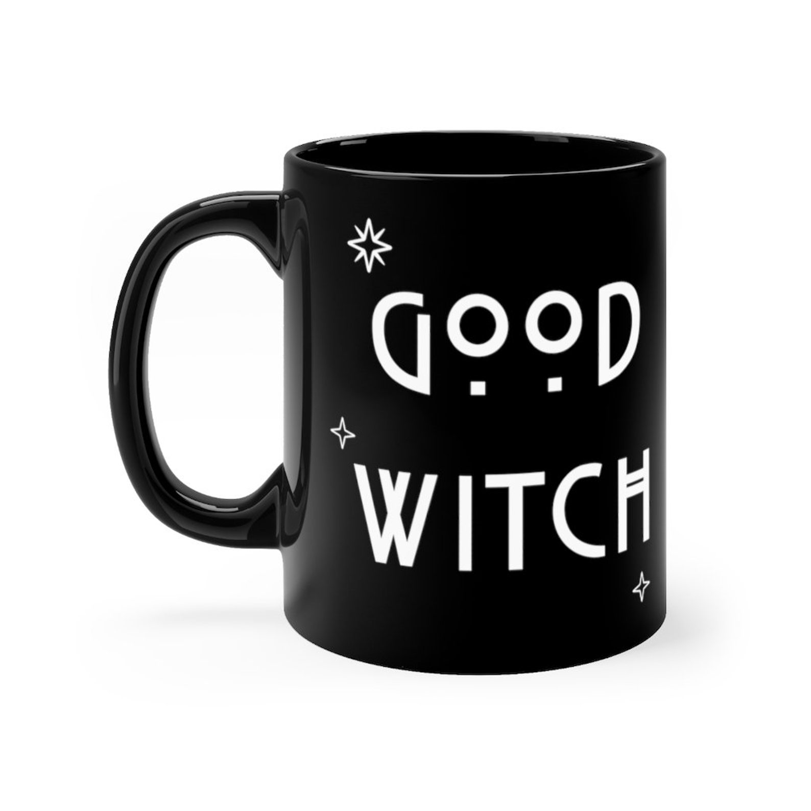 Good Witch Mug Witchy Mug Gift for Witch Black Mug Etsy