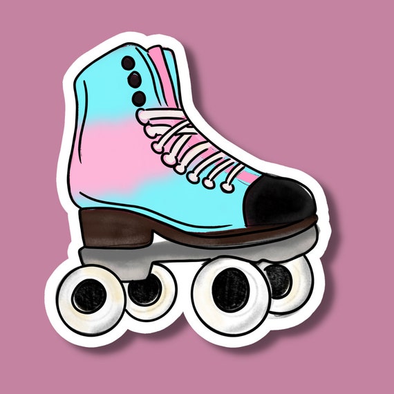 Vinyl Sticker: Rollarskate Vinyl Sticker: Rollarskate