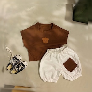 Boys sewing Pattern, Tshirt for Boys and Girl, Simple Sewing Pattern for Kids