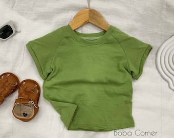 Kids T-shirt Sewing Pattern: Boys and Girls (PDF Pattern)