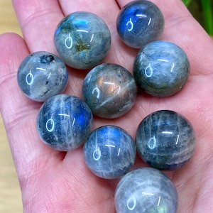 Mini Labradorite Sphere | Crystal Sphere | Labradorite | Mini Spheres | Mini Crystal spheres | Small Labradorite Sphere