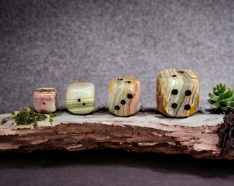 Green Onyx | Pakistani Onyx | Green Onyx Dice | Game Dice |  Dice