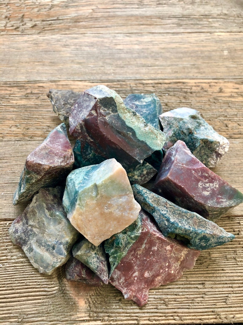 Raw Blood Fancy Jasper Jasper Bloodstone Bloodstone Etsy