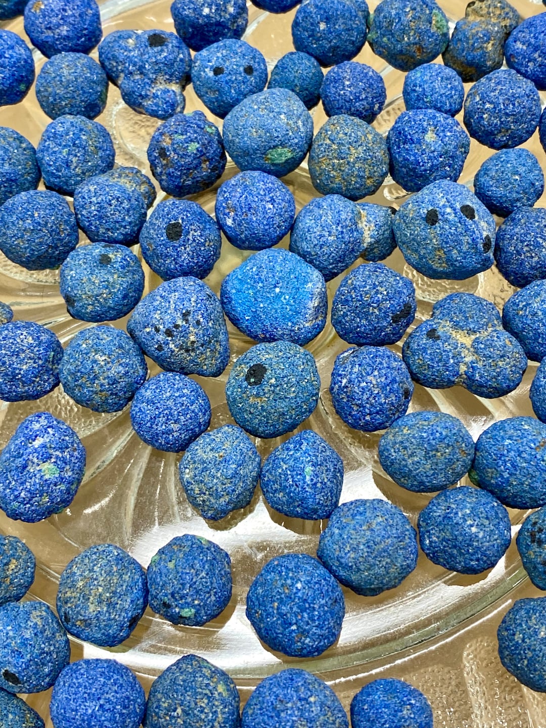Azurite Blueberries Utah Azurite Malachite Minerals Specimens Etsy