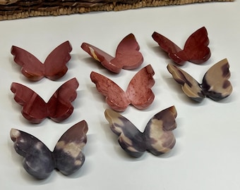3d Butterfly | Mookaite Butterfly | 3d Crystal Butterfly Carving | Butterflies |  Mookaite | Carvings