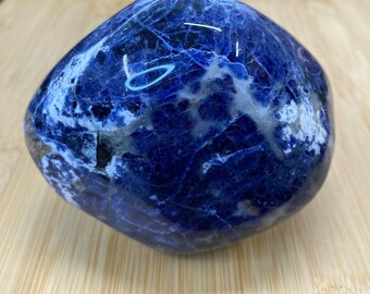 Sodalite | Sodalite Free Form | Sodalite Pebble | Extra Quality Brazil | Healing Crystal | Reiki | Chakra Crystals | Blue Crystal