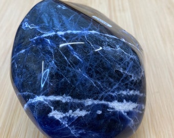Sodalite | Sodalite Free Form | Sodalite Pebble | Extra Quality Brazil | Healing Crystal | Reiki | Chakra Crystals | Blue Crystal