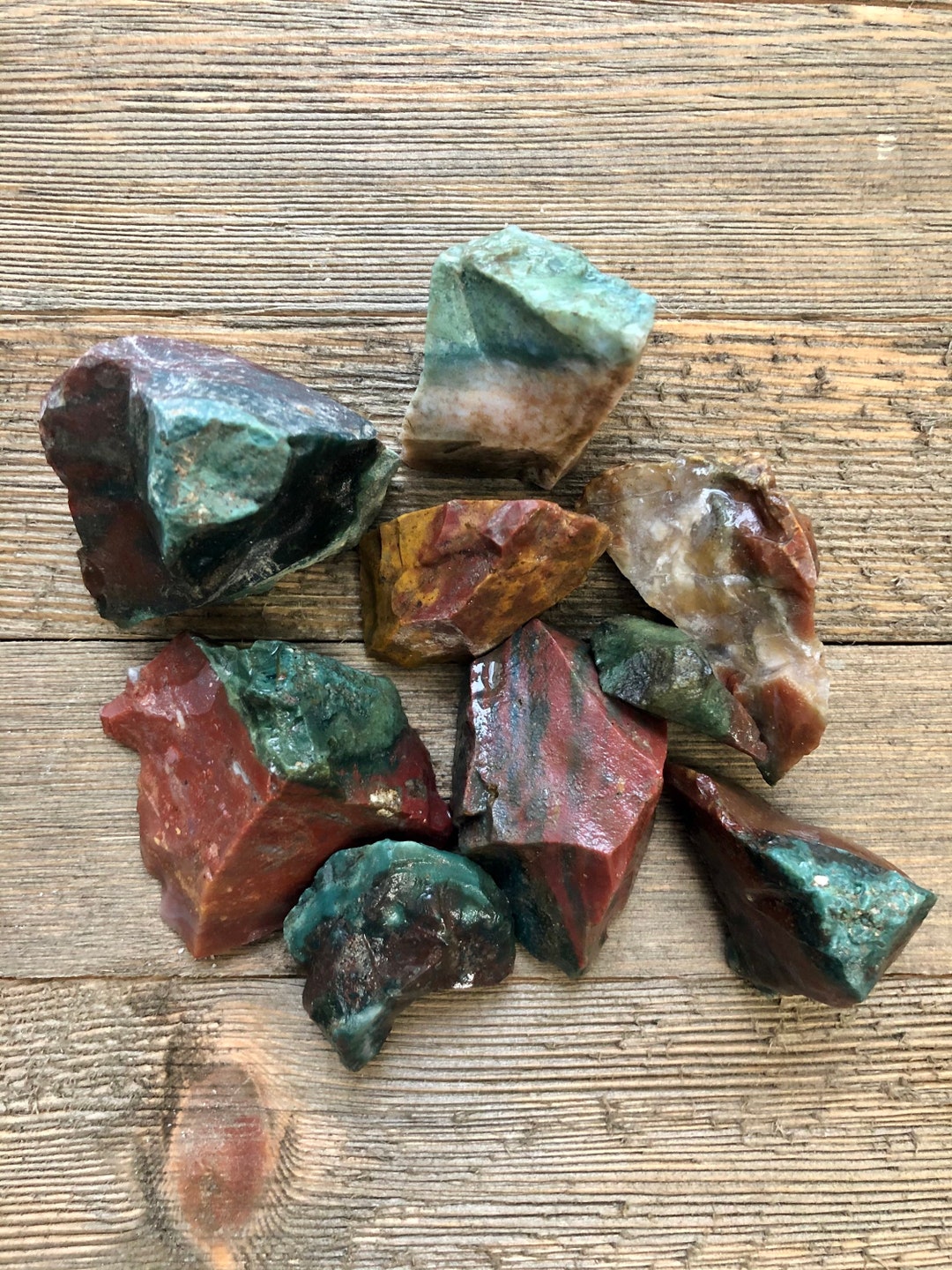 Raw Blood Fancy Jasper Jasper Bloodstone Bloodstone Etsy