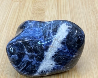 Sodalite | Sodalite Free Form | Sodalite Pebble | Extra Quality Brazil | Healing Crystal | Reiki | Chakra Crystals | Blue Crystal