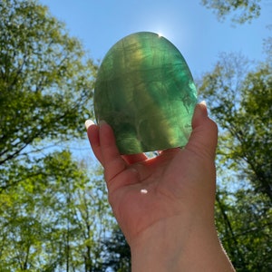 Fluorite Freeform, Fluorite, Green Fluorite, Home Decor