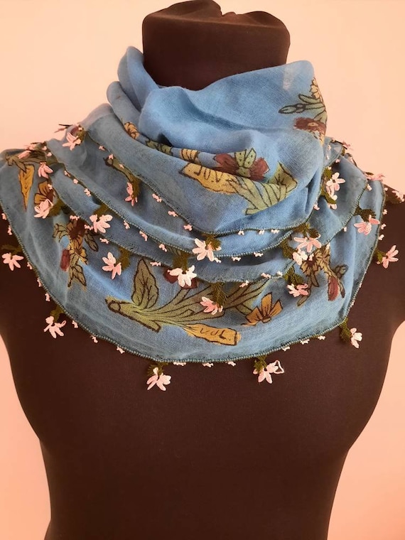 Scarf antique scarf anatolian embroidery