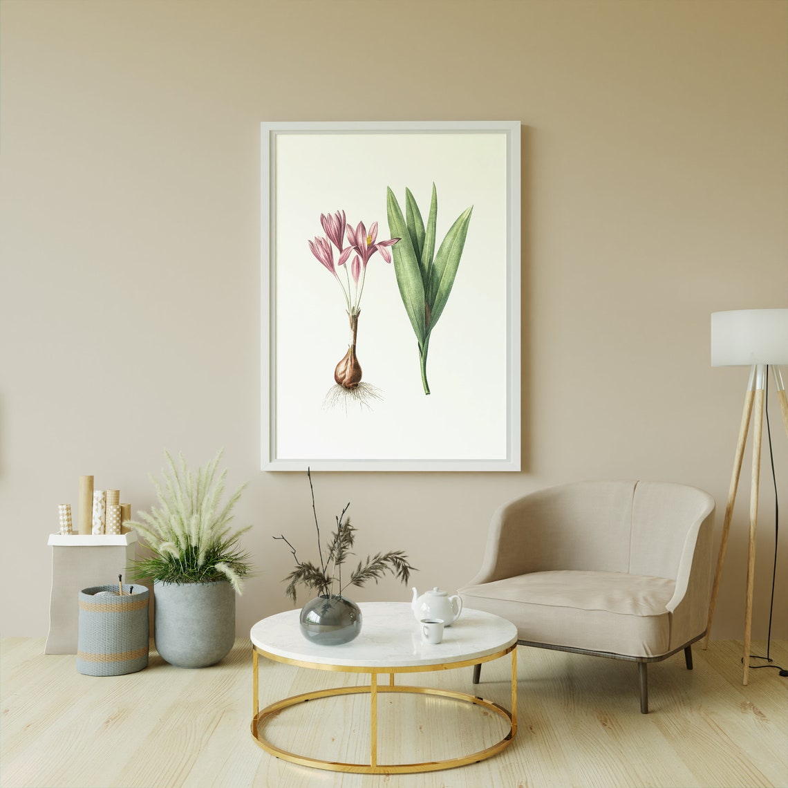 Botanical Prints Wall Art Home Decor Bathroom Decor Etsy