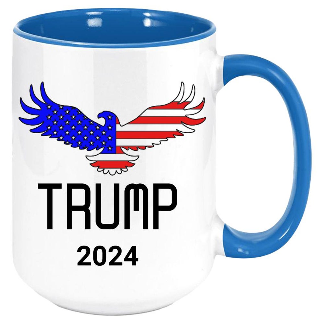 Trump 2024 Coffee Mug American Flag Eagle Coffee Mug Return | Etsy Trump 2024 Coffee Mug American Flag Eagle Coffee Mug Return | Etsy