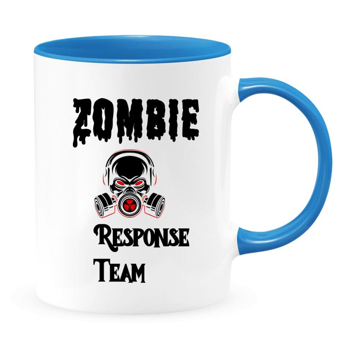 Zombie Response Team Coffee Mug Zombie Mug Funny Zombie Etsy